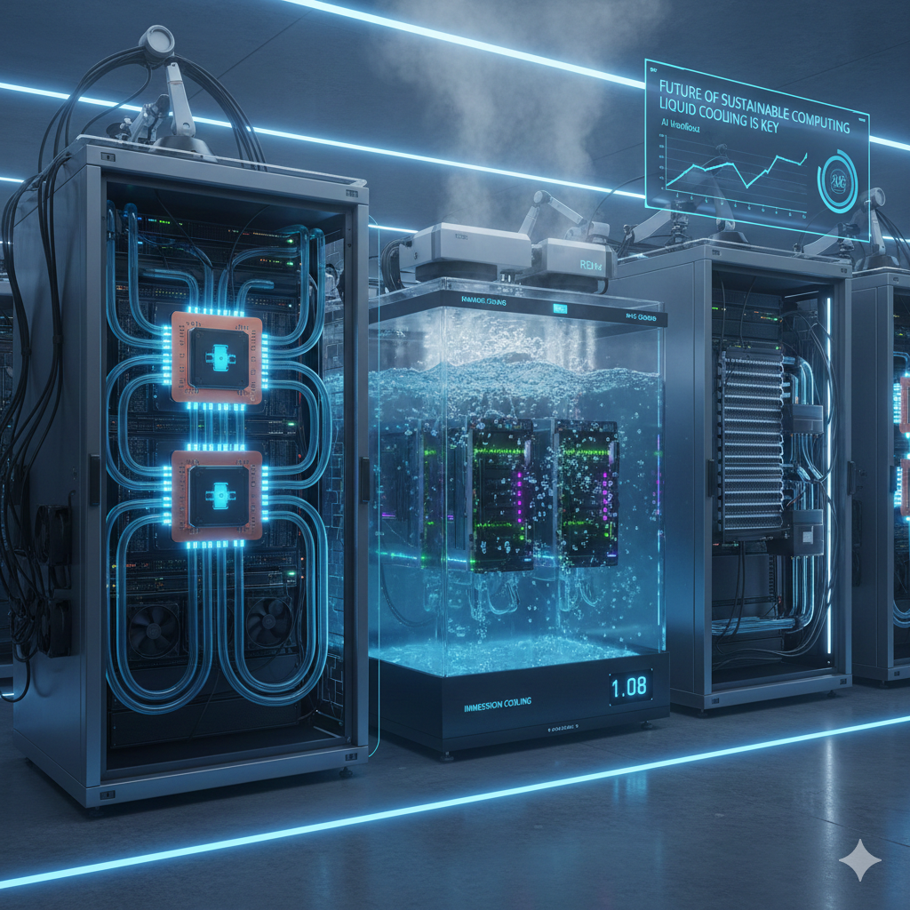 AI加速下的半導體散熱革命：液冷技術解析